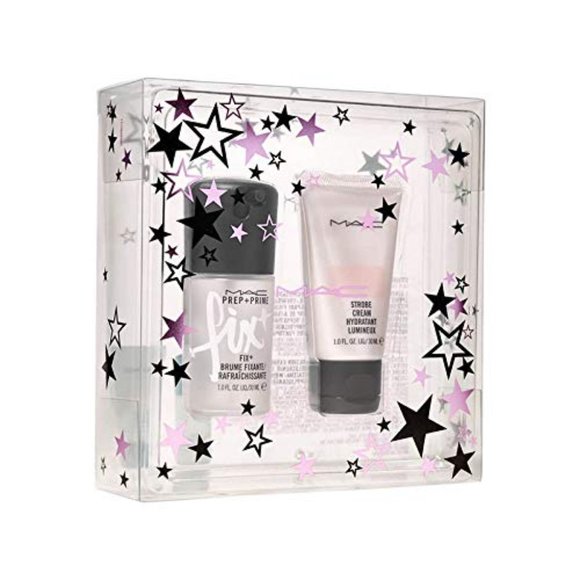 M.A.C. STARS OF SKINCARE SET PREP + PRIME FIX+ AND STROBE CREAM SET - Picture 1 of 2